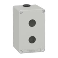 Schneider Electric Leergehäuse XAP, Metall grau, für 2x22mm XAPD2502
