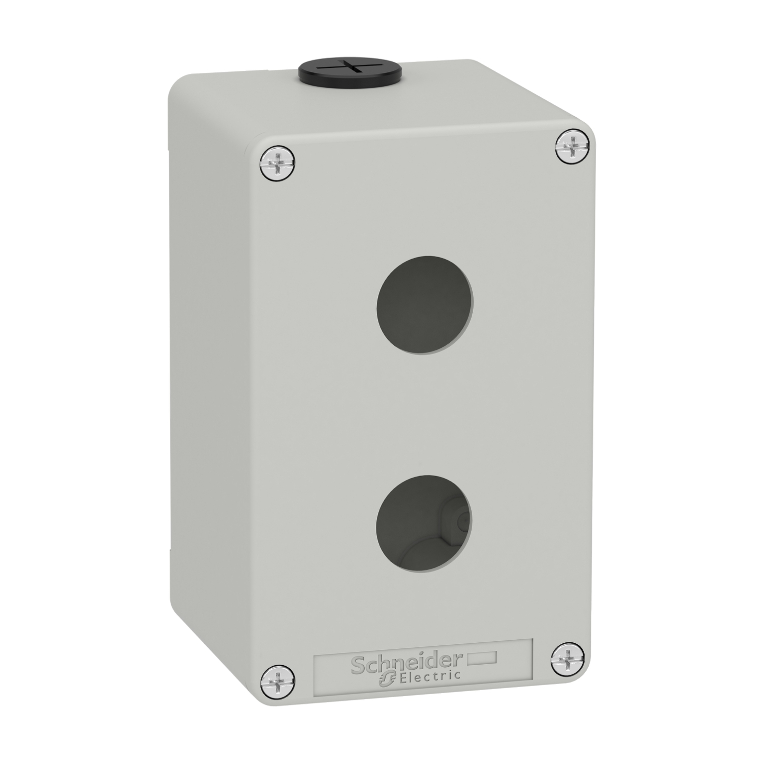 Schneider Schneider Electric Leergehäuse XAP, Metall grau, für 2x22mm XAPD2502