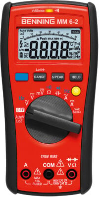 BENNING Multimeter digi 1000V/AC 10A/AC BENNING MM 6-2 1000V/DC 10A/DC 40MOhm