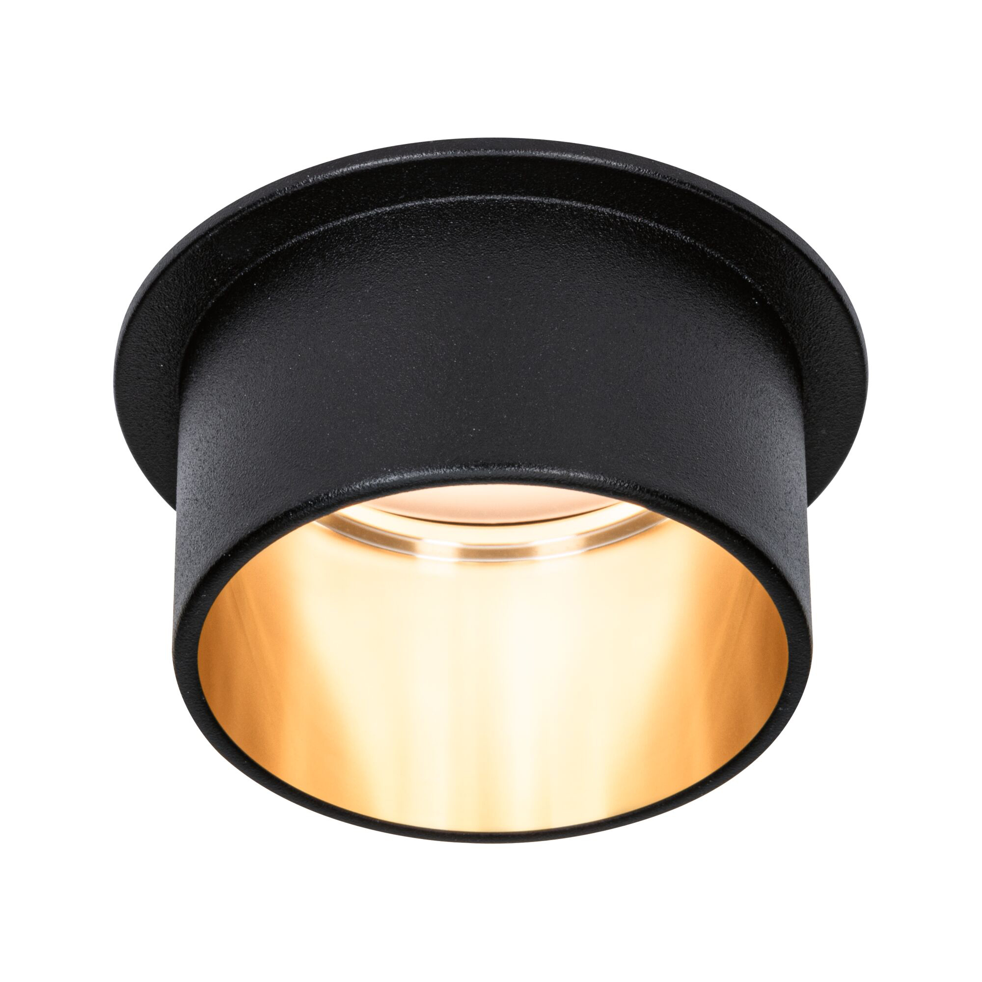 Paulmann PAULMANN LED-Einbaustrahler 6W Konverter 1LED Gil Coin 933.78 schwarz 2700K weiß 470lm schwarz matt