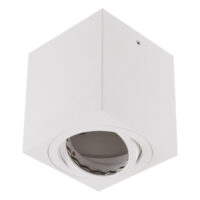 EVN Lichttechnik Deckenanbauleuchte GU10 quad weiß schwenk 8149001