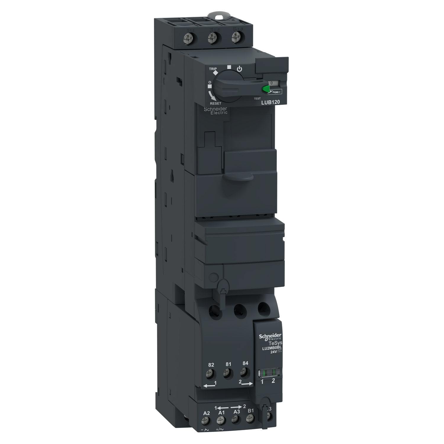 Schneider Electric Wendekombination 12A,24VDC LU2B12BL