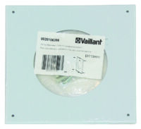 Wandrosette 110 mm Vaillant-weiß