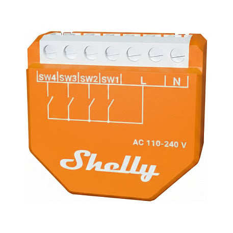 Shelly Shelly · Unterputz · Wave i4 LR · Z-Wave