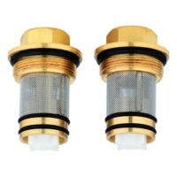 Rückflussverhinderer Thermostat 14116 DN15 2 Stück chrom