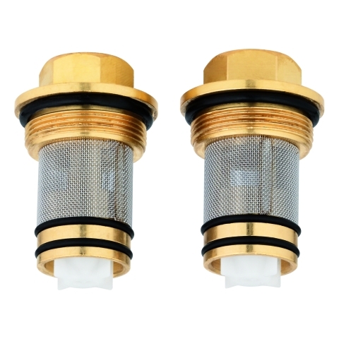 Rückflussverhinderer Thermostat 14116 DN15 2 Stück chrom
