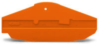 WAGO GmbH & Co. KG Abschluß- und Trennplatte orange 282-366