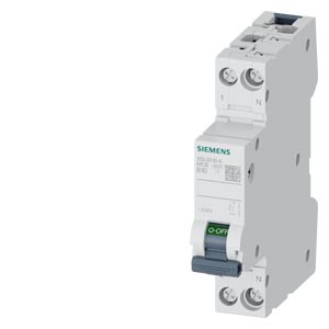 Siemens Siemens Dig Industr. Leitungsschutzschalter 230V 6kA 1+N-polig 5SL6010-6