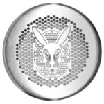 VAILLANT Zu-/Abluftgitter rund 125 mm Vaillant Hase Edelstahl