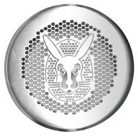 VAILLANT Zu-/Abluftgitter rund 125 mm Vaillant Hase Edelstahl