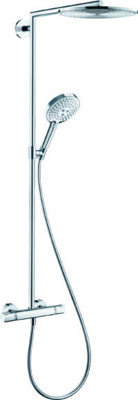 Showerpipe Raindance Select chrom mit Kopfbrause Raindance Air 1jet 300mm