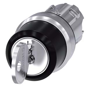 Siemens Siemens Dig Industr. Schlüsselschalter RONIS Schlüsselab. I+O+II 3SU1050-4BL11-0AA0