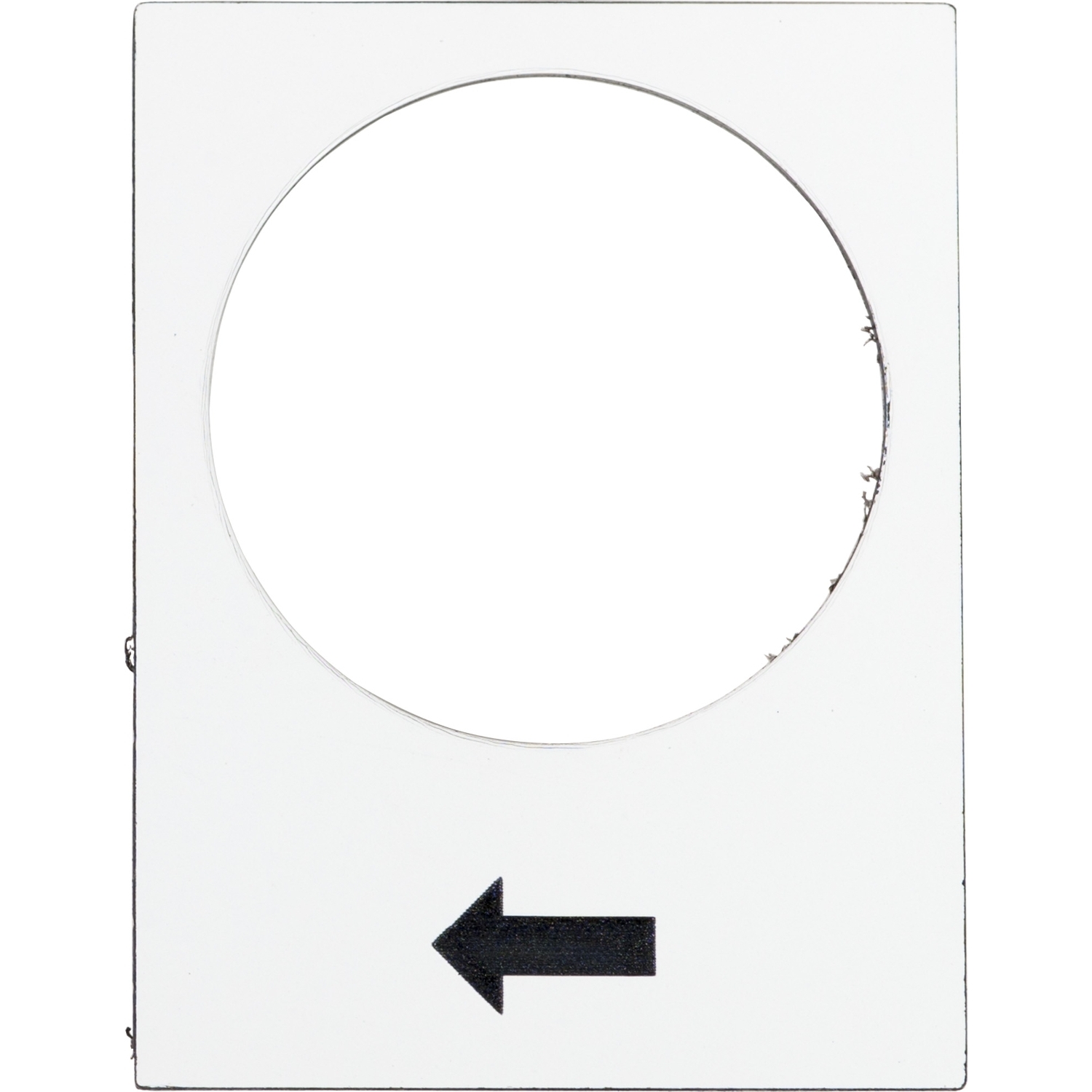 Schneider Schneider Electric Symbolschild weiß ZB2BY4901