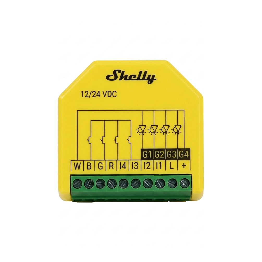 Shelly Shelly · Unterputz · Plus RGBW PM · 2er Pack · LED Lichtcontroller · WLAN · BT