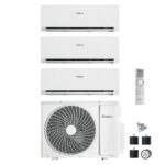 VAILLANT Paket 5.029 climaVAIR multi VAM 1-070 A3NO + 2,5 kW (2) + 3,5 kW (1)