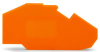 WAGO GmbH & Co. KG Abschlußplatte orange 782-317