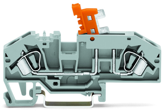 WAGO GmbH &amp; Co. KG Durchgangsklemme 0,2-6mmq grau 282-697