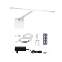 PAULMANN LED-Bilderleuchte 9W 2700K alu Xana 955.77 420lm Konverter