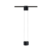 PAULMANN LED-Pendelleuchte 1LED 2700K schwarz Aldan 949.72 820lm Konverter sym IP20