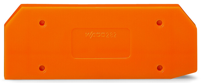 WAGO GmbH &amp; Co. KG Abschlußplatte grau 282-314