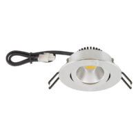 EVN Lichttechnik P-LED Deckeneinbauleuchte 3000K 350mA rund chr PC20061102