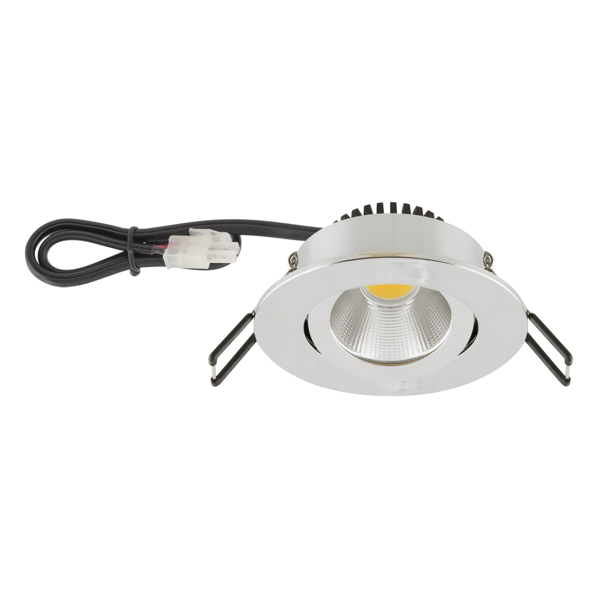 EVN Lichttechnik P-LED Deckeneinbauleuchte 3000K 350mA rund chr PC20061102