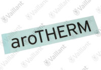 VAILLANT Firmenschild Vaillant-Nr. 0020266376