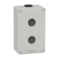 Schneider Electric Leergehäuse XAP, Metall grau, für 2x22mm XAPD2202