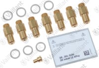 Düsenwechselsatz, 7 Düsen-D 2,40 Vaillant-Nr. 200191
