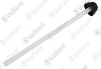 Abgashaube, schwarz mit Abgasrohr DN60 Vaillant-Nr. 0020070982
