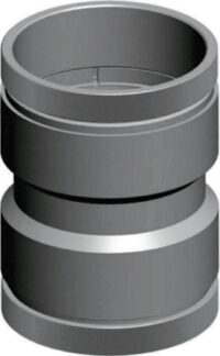 Verbindungsstück DN110 Kupplung für 2 flexible Rohre