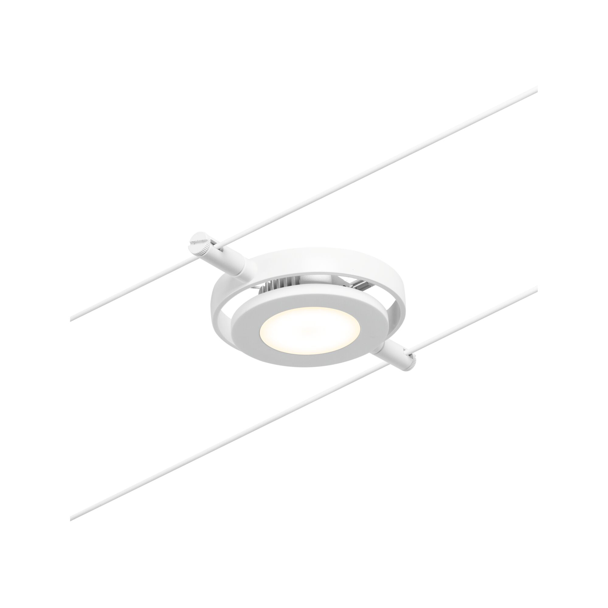 Paulmann PAULMANN LED-Anbaustrahler 4,5W Konverter weiß RoundMac 944.17 1LED 3000K weiß 280lm weiß