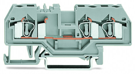 WAGO GmbH &amp; Co. KG Durchgangsklemme grau 0,08-4qmm 281-681