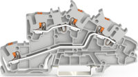 WAGO GmbH & Co. KG Installationsetagenklemme 2,5 mm² mit Drücker 2203-7642