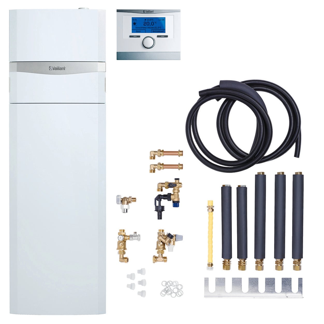 VAILLANT Paket 1.444/2 auroCOMPACT VSC S 206/4-5 150 E, VRC 700/6, Konsole