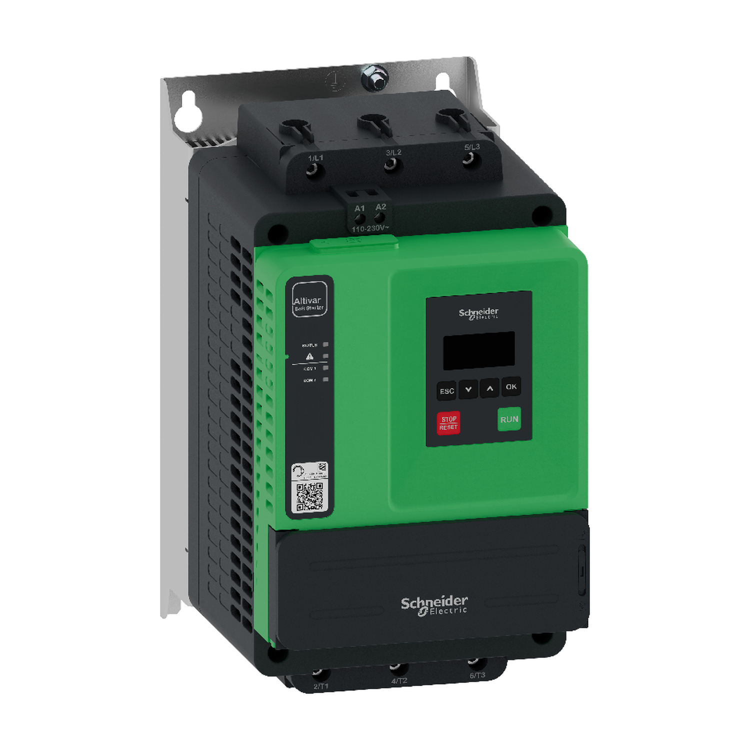 Schneider Schneider Electric Sanftanlasser Ats430, 62A, 208 Bis 600V ATS430D62S6