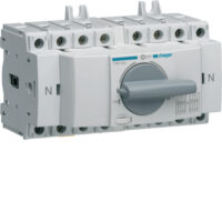 HAGER Lastumschalter 4p 40A IP20 HIM404 für Verteilereinb lang Drehgriff