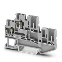 Phoenix Contact Zugfederklemme steckbar, grau STTB 2,5/2P