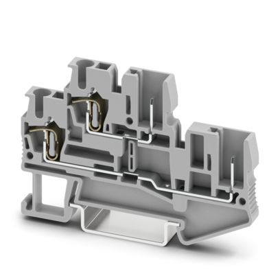 Phoenix Contact Zugfederklemme steckbar, grau STTB 2,5/2P