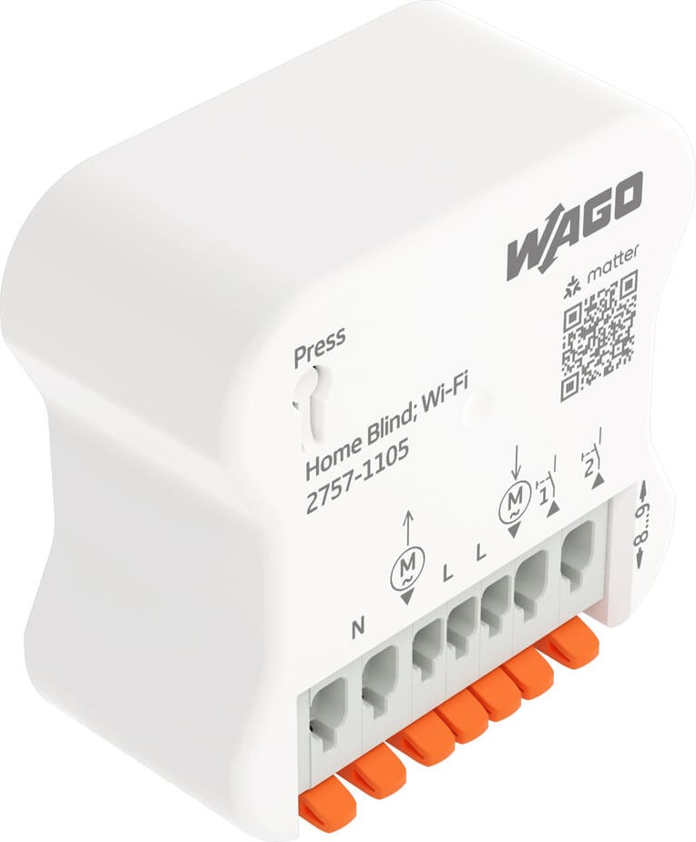 WAGO GmbH &amp; Co. KG Elektr. Jalousiesteuerung 2DI/2DO,3 A, weiß 2757-1105