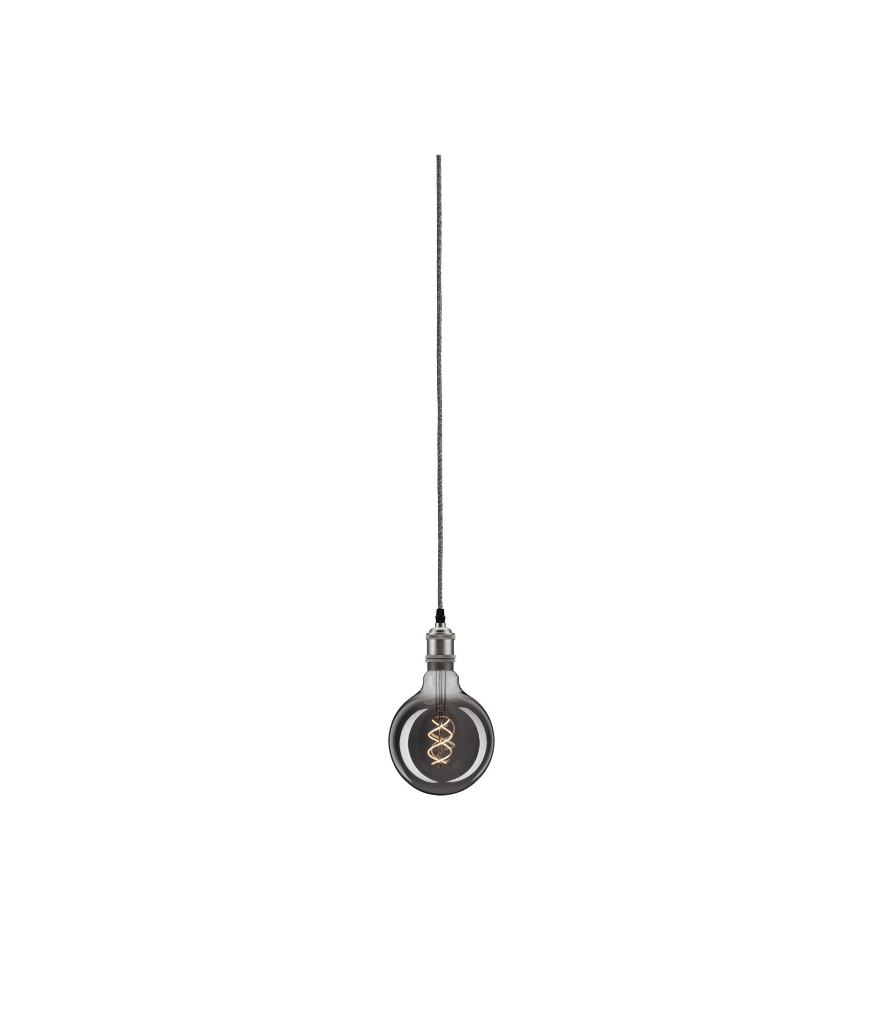 Paulmann PAULMANN LED-Pendelleuchte 1LED grau E27 Neordic Eldar 797.71 sym IP20