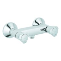 2-Griff-Brausebatterie Costa 26330_1 DN15 Wandmontage chrom
