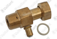 Verschraubung, mit Messnippel Vaillant-Nr. 0020006753