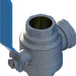 BOSCH Ersatzteil TTNR: 8738740577 Filterkugelhahn + Magnet DN25 (Mesh=0.4)