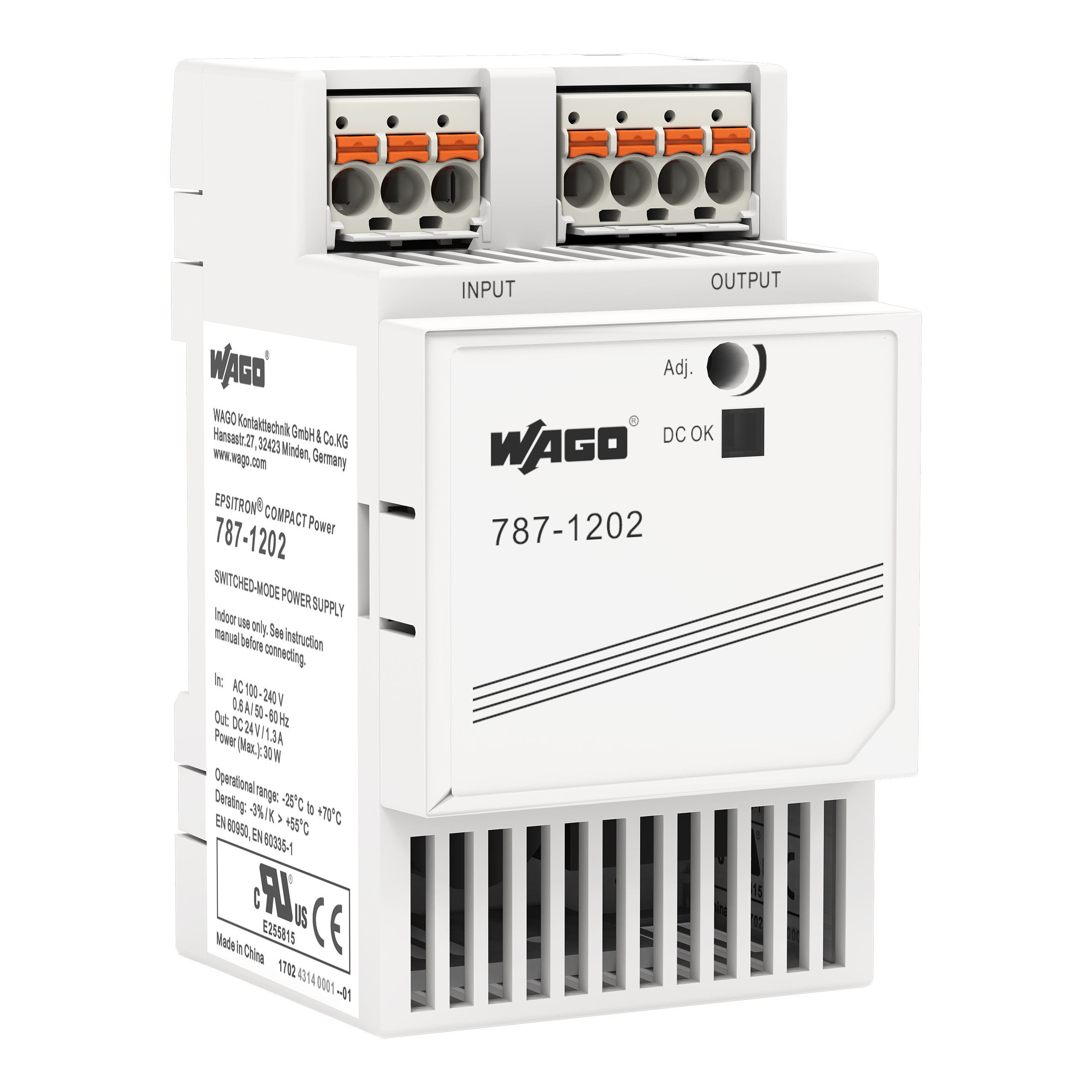 WAGO GmbH &amp; Co. KG Power Netzgerät Epsitron 787-1202