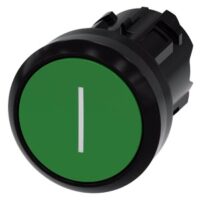 Siemens Dig Industr. Drucktaster 22mm, rund, grün 3SU1000-0AB40-0AC0