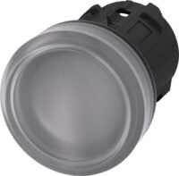 Siemens Dig Industr. Leuchtmelder klar 22mm, rund, klar 3SU1001-6AA70-0AA0