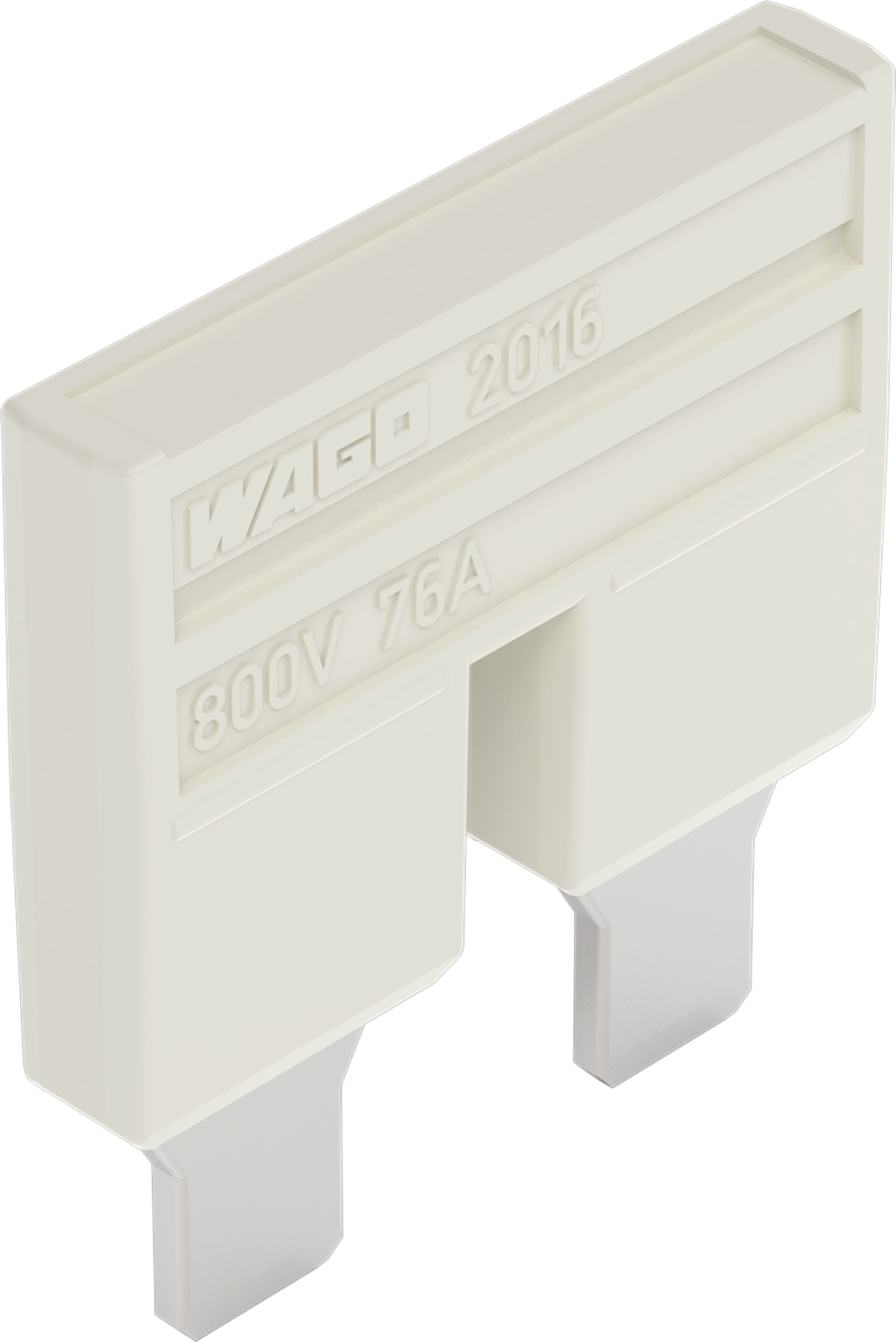 WAGO GmbH &amp; Co. KG Kammbrücker 2-fach Nennstrom 76A 2016-402
