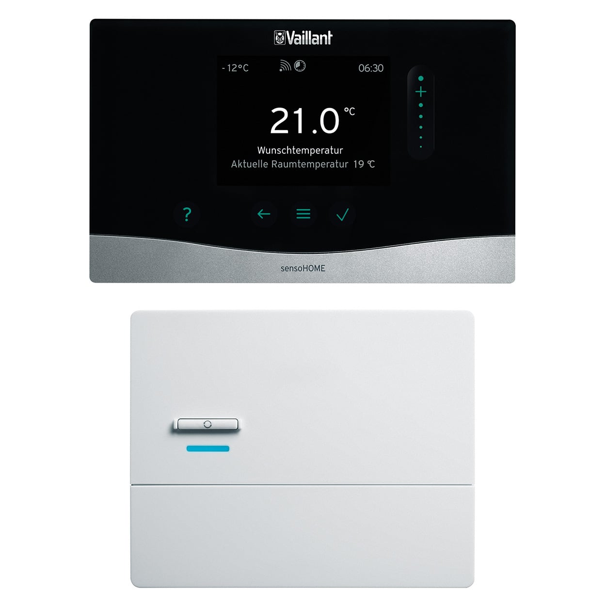 Vaillant VAILLANT Funk-Raumtemperaturregler sensoHOME VRT 380f/2, eBUS-Schnittstelle