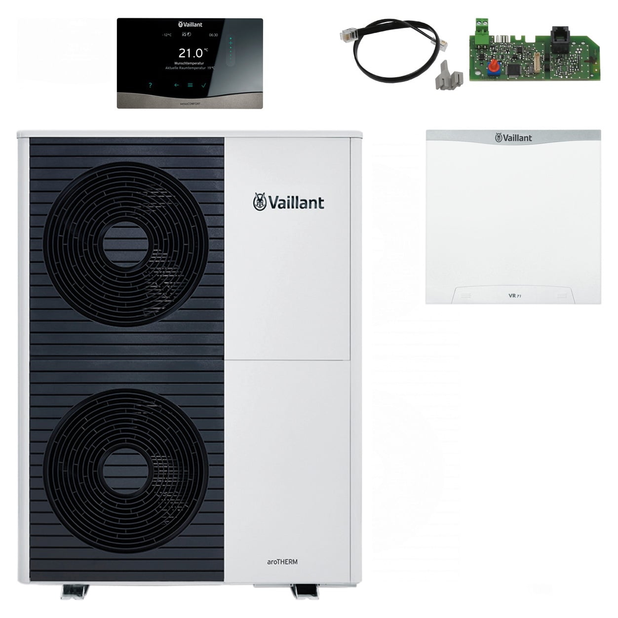 VAILLANT Paket 4.068 aroTHERM Split VWL 105/5 AS S2 für Hybridsystem